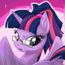 Twilight Sparkle - Ponytail and Glasses