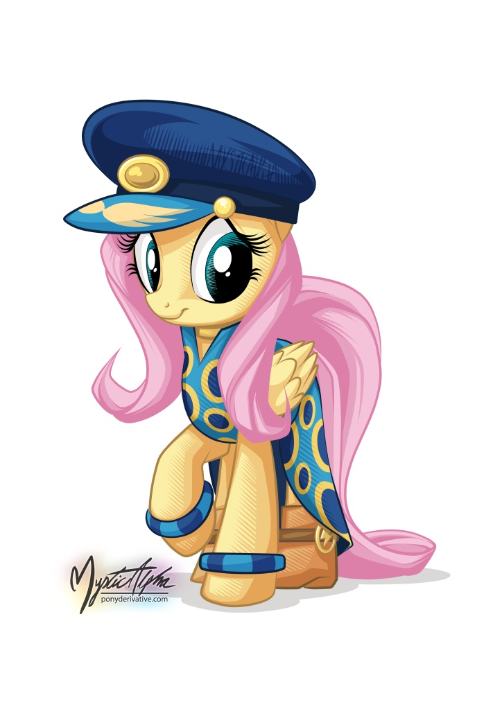 Fluttershy as Admiral Fairy Flight