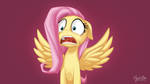 Fluttershy's Reaction 16:9 by mysticalpha