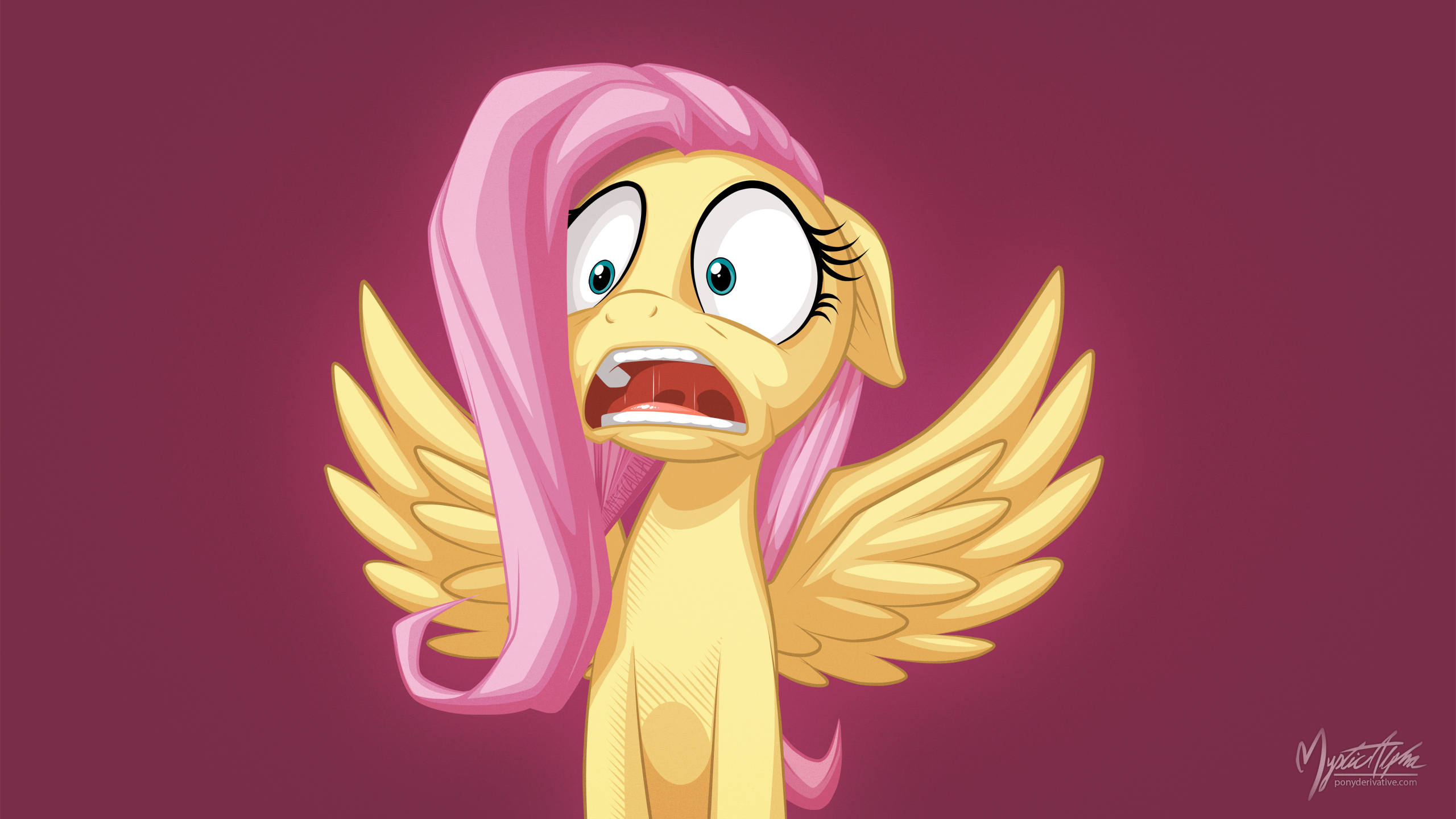 Fluttershy's Reaction 16:9