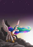 Celestia on Top by mysticalpha