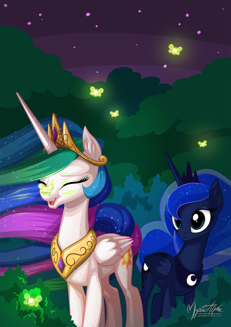 Celestia Luna - Night Time