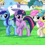 Twilight Sparkle and Friends 16:9