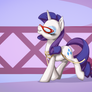 Rarity Fashion Work Trot