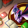 Twilight Sparkle Reading