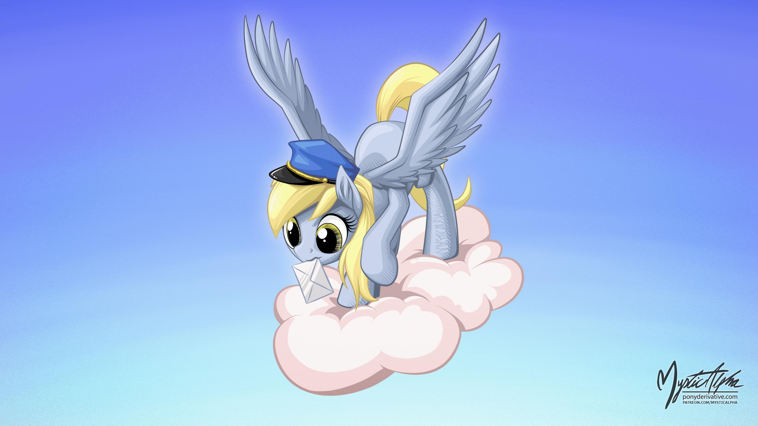 Derpy's Cloud Mail 16:9