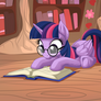 Twilight Sparkle Reading