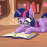 Twilight Sparkle Reading 16:9