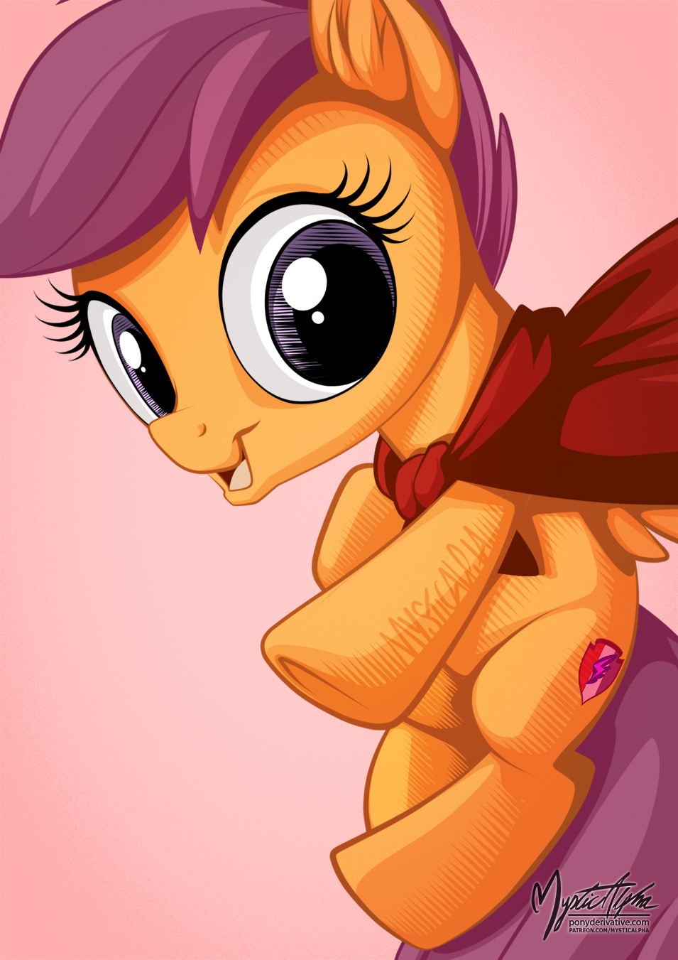 Scootaloo Caped Crusader