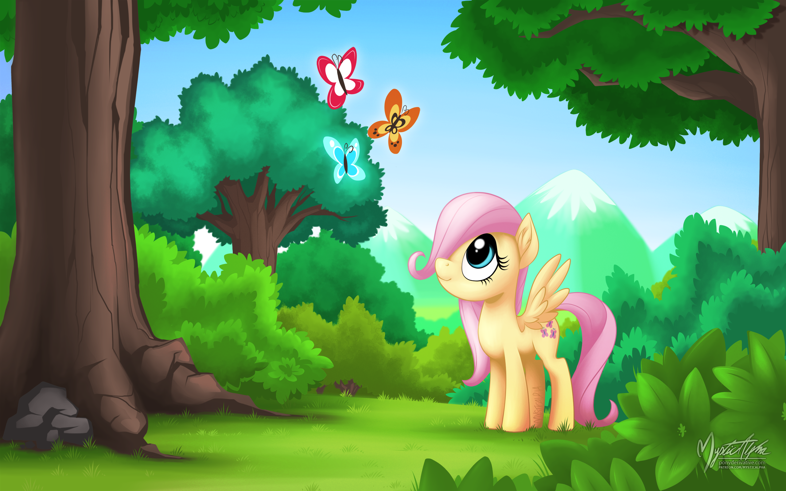 Young Fluttershy - Filled with Wonders