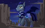 Lunar Guard Bat Pony