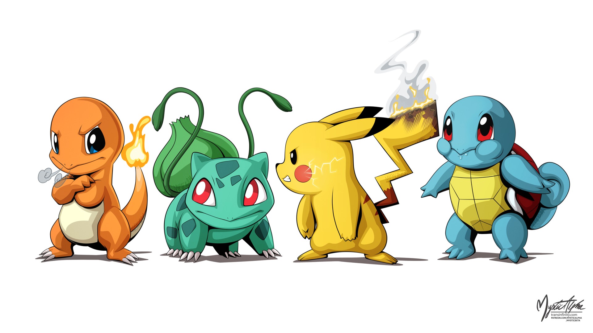 Pokemon Group by mysticalpha on DeviantArt