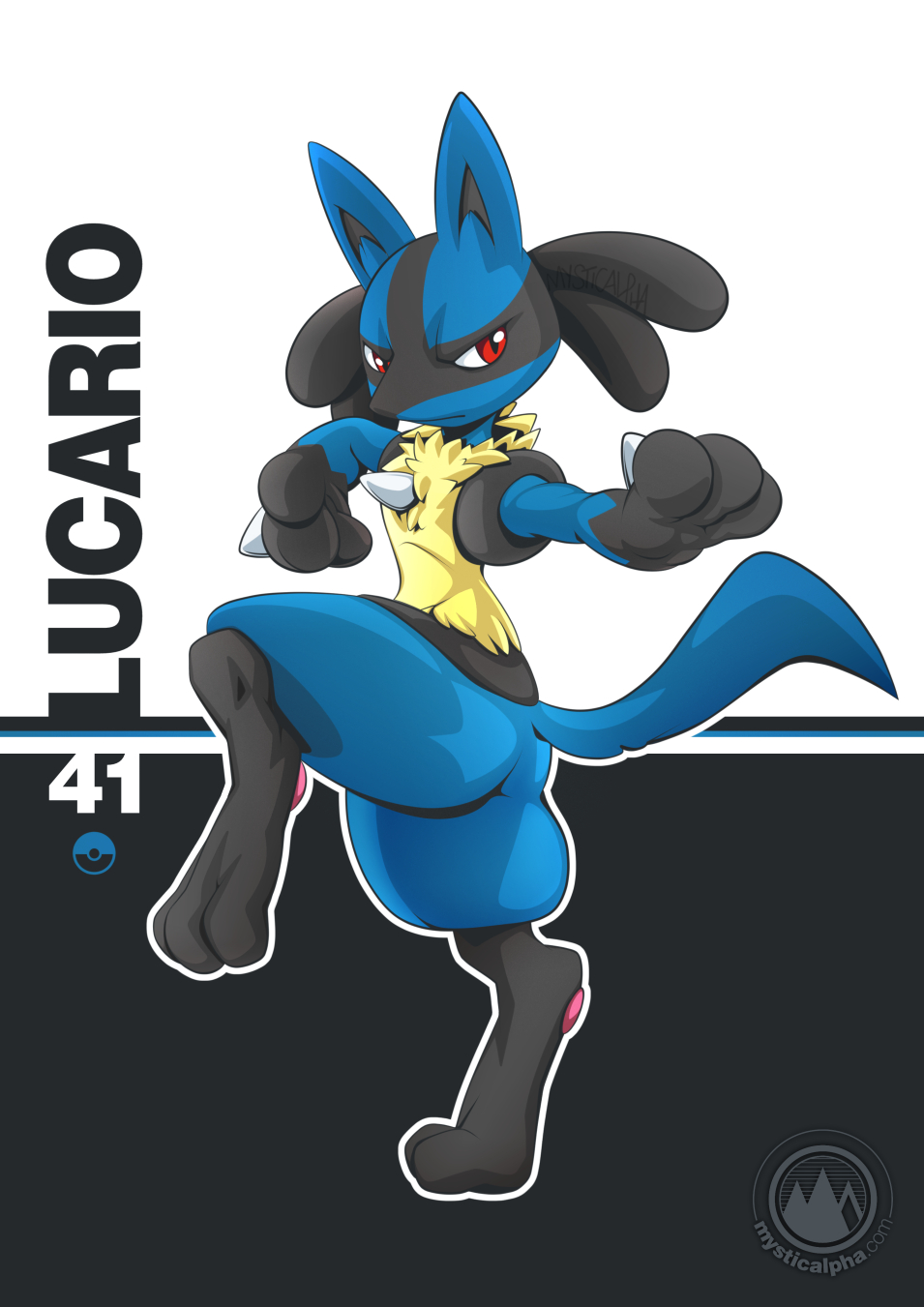 Alldex 0448: Shiny Lucario by All0412 on DeviantArt