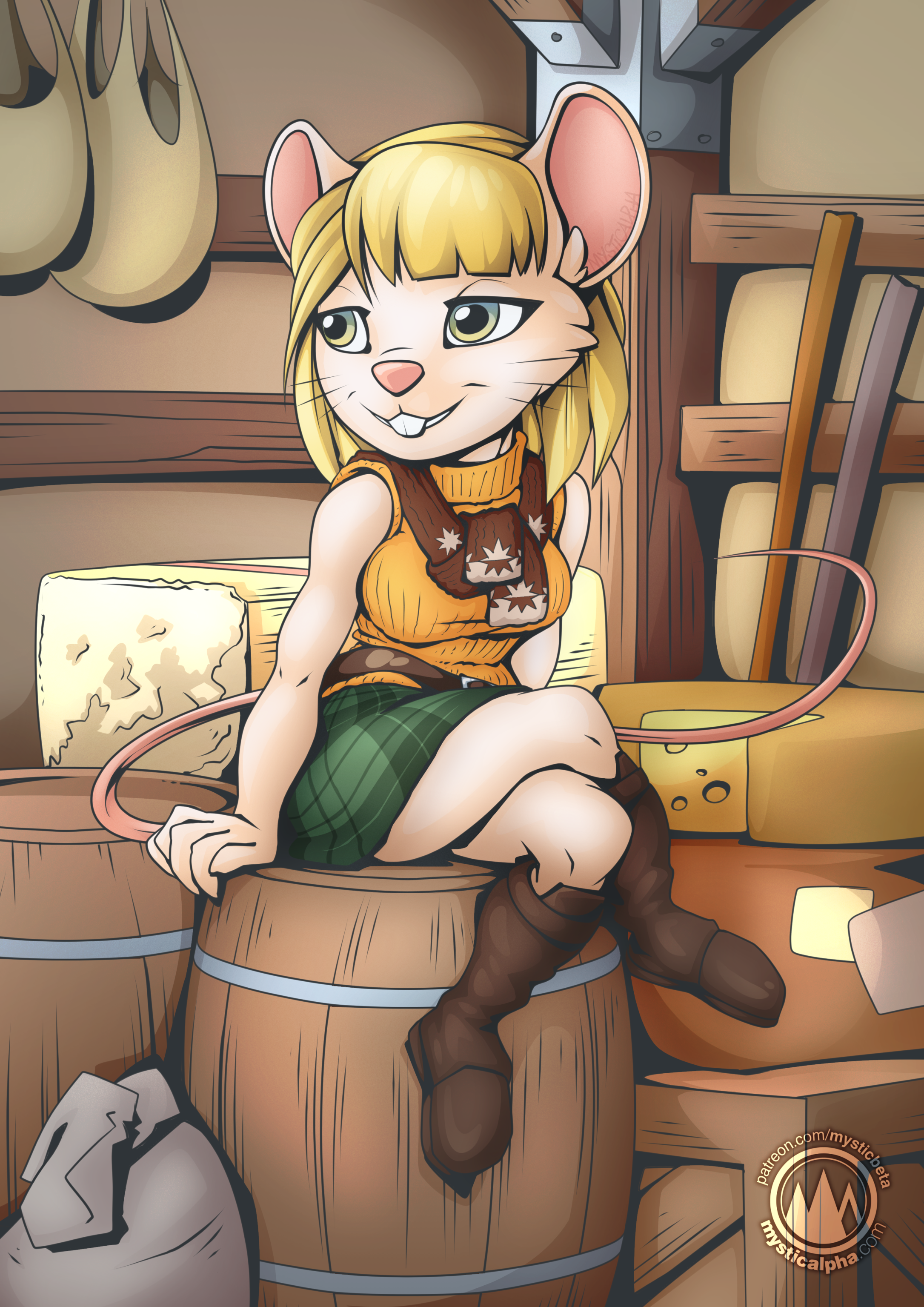 Mouse Ashley [Resident Evil 4] by mysticalpha on DeviantArt