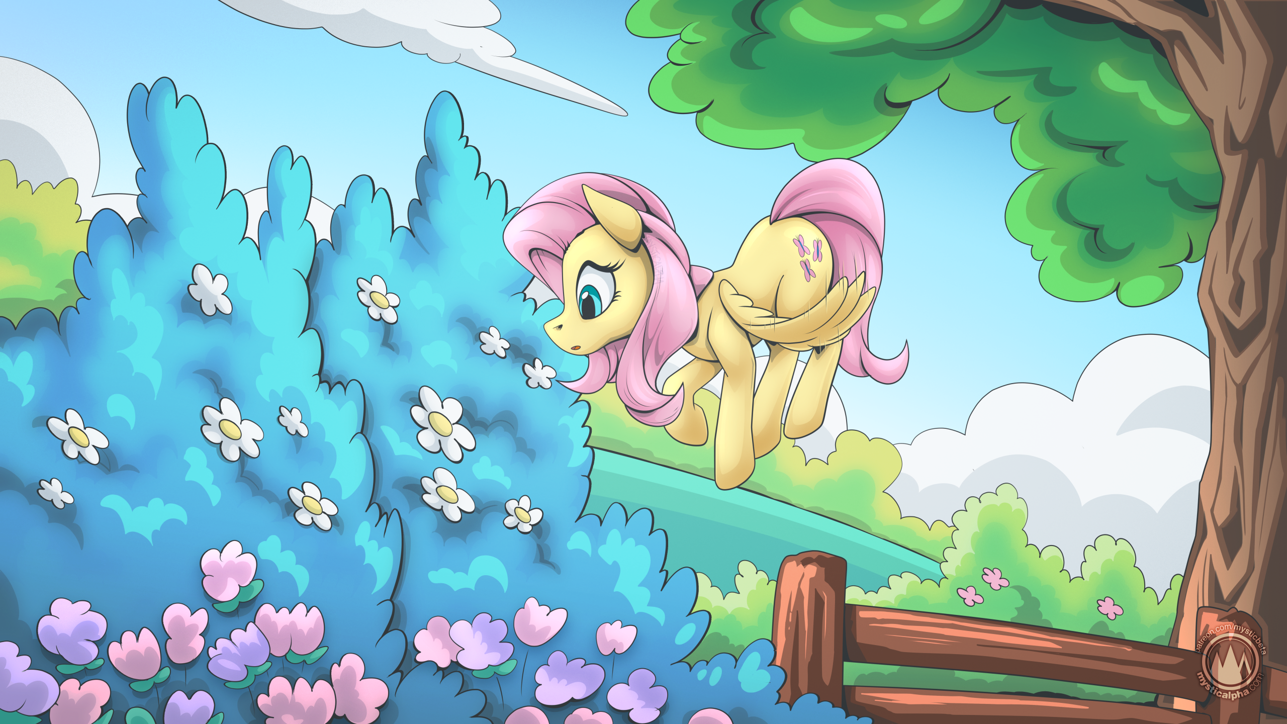 Flutterdaisy Fluttershy Flowers by mysticalpha on DeviantArt