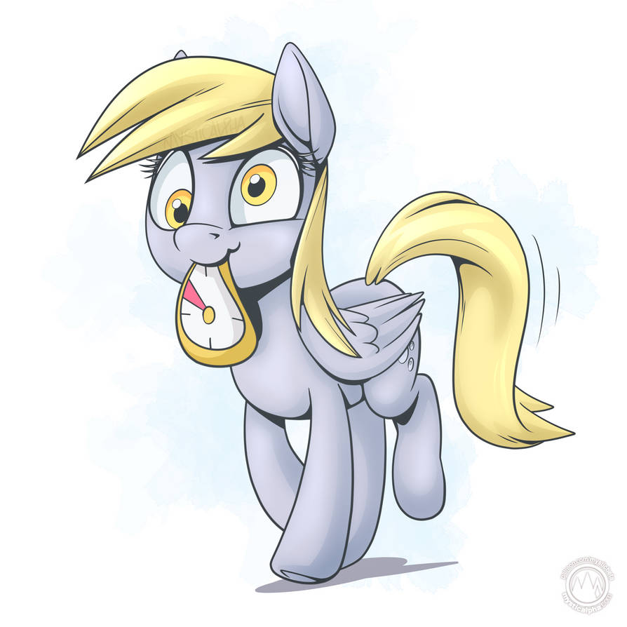 Derpy took your hour by mysticalpha on DeviantArt