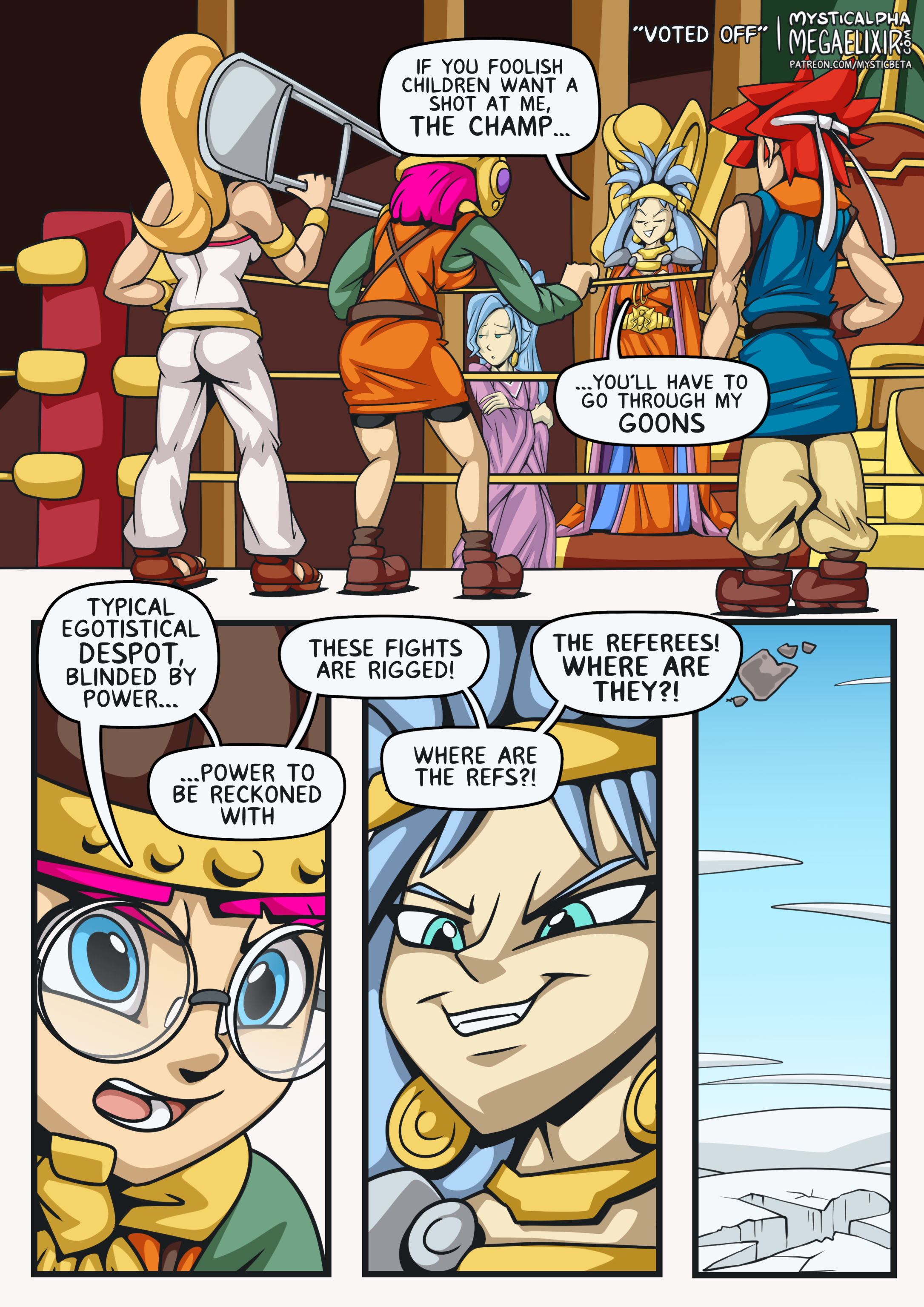 Chrono Trigger Comic - Voted Off