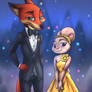 Judy and Nick Dressed
