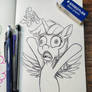 Inktober2026 Day7 - Panic - Twilight - Spike
