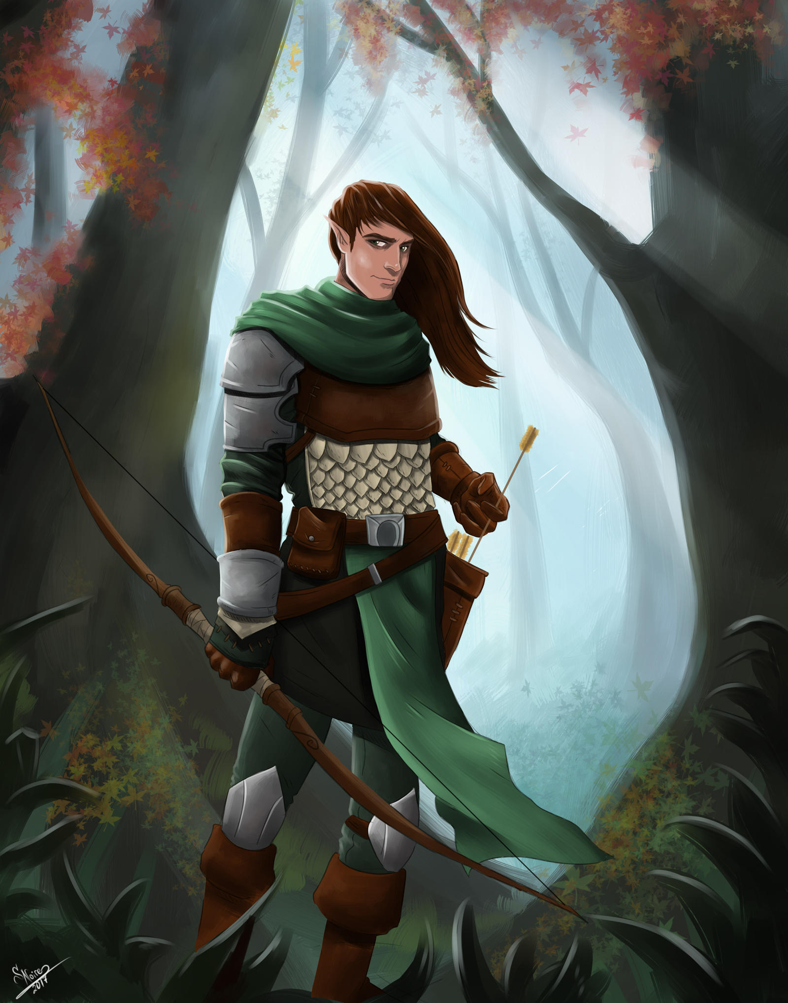 images Elf Archer Male wood elf archer by silkynoire on deviantart