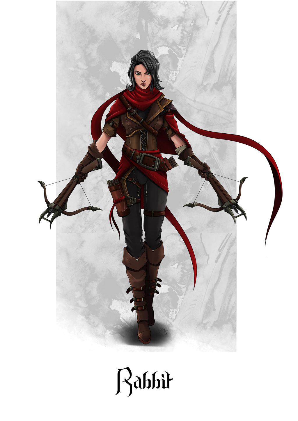 Rabbit by SilkyNoire on DeviantArt