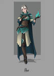 Ana - Moon Elf Sorceress