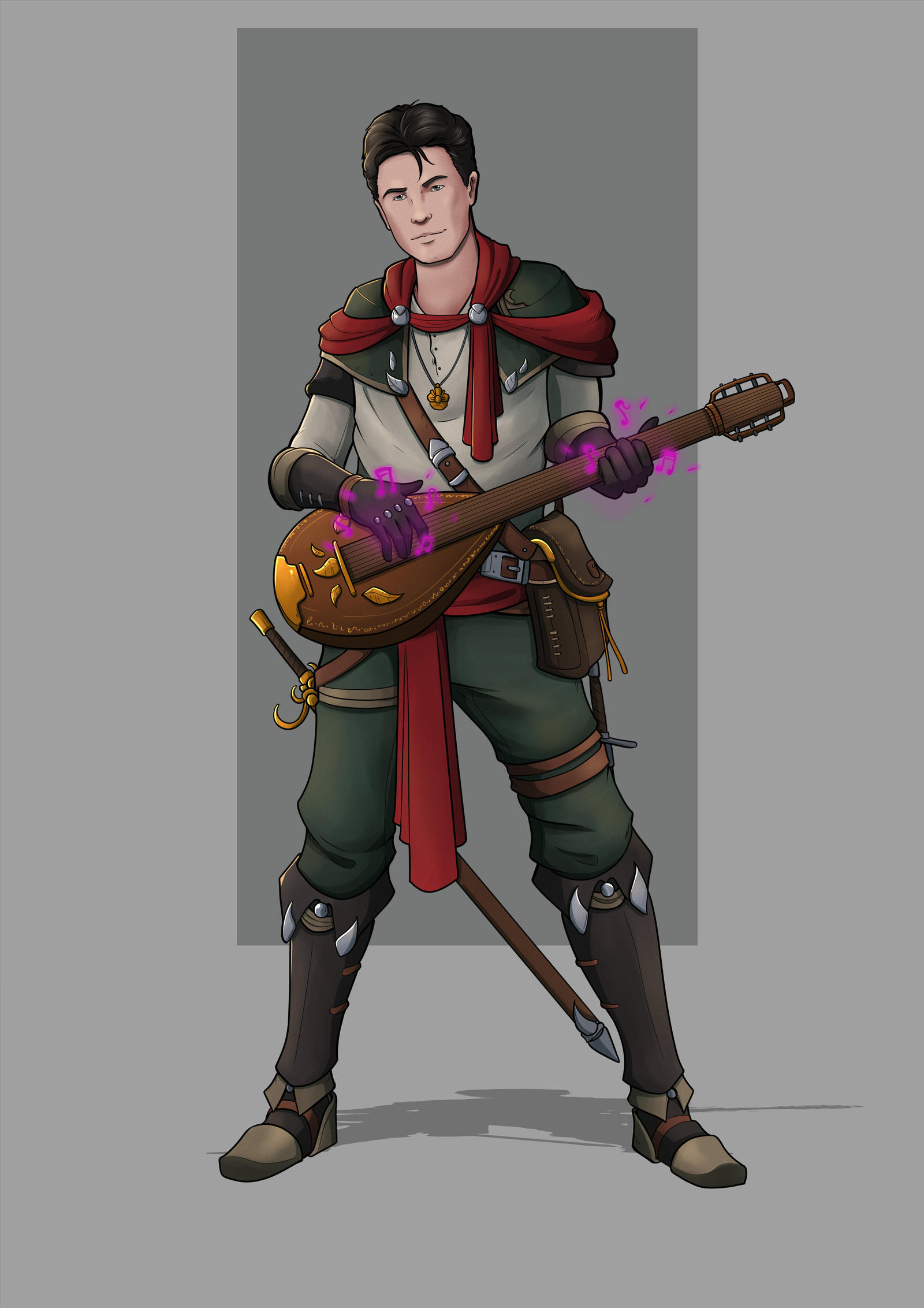 Human Bard by SilkyNoire on DeviantArt