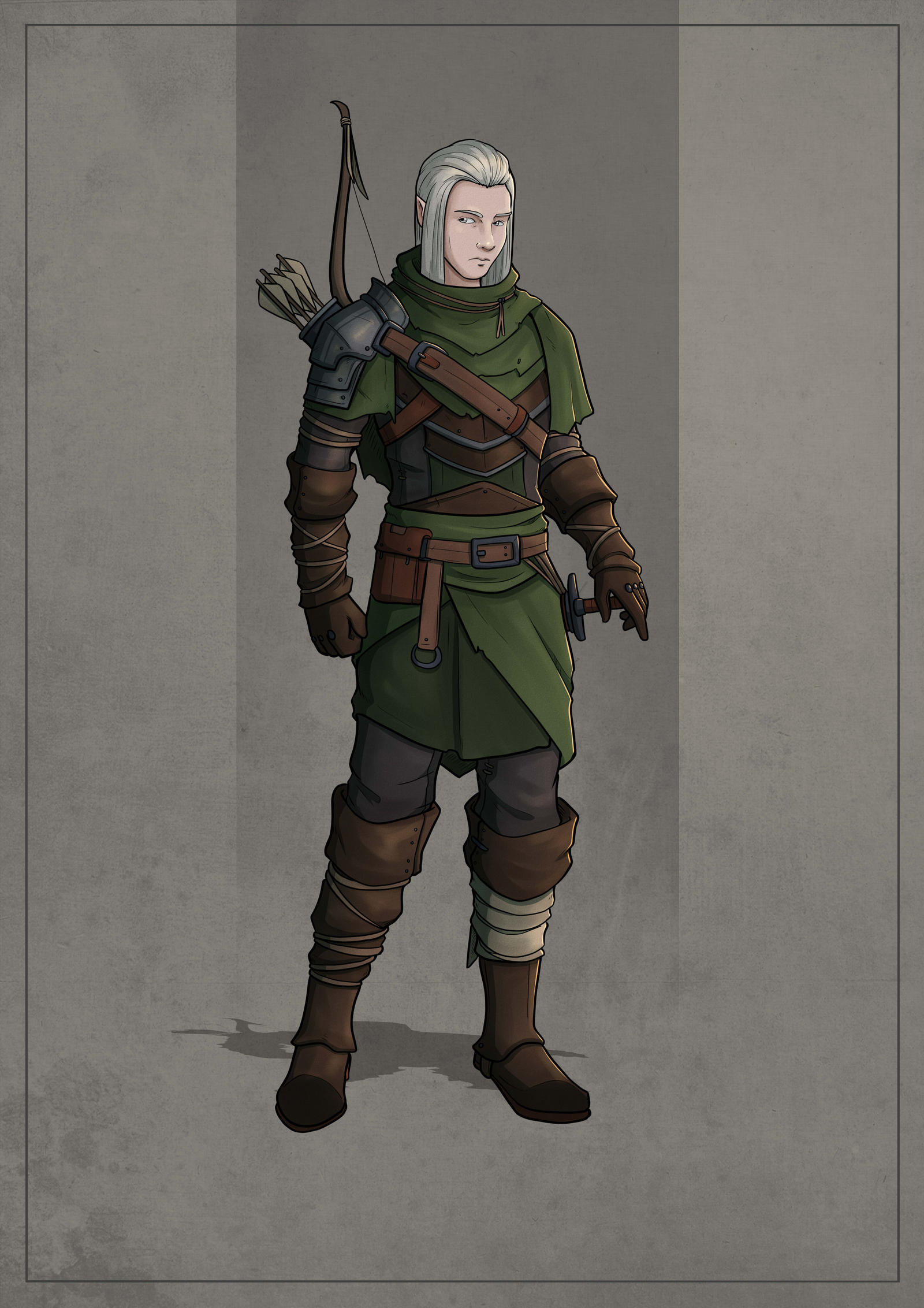 Elf Ranger by SilkyNoire on DeviantArt
