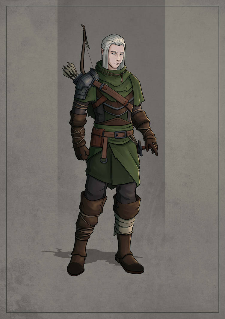 Elf Ranger by SilkyNoire on DeviantArt