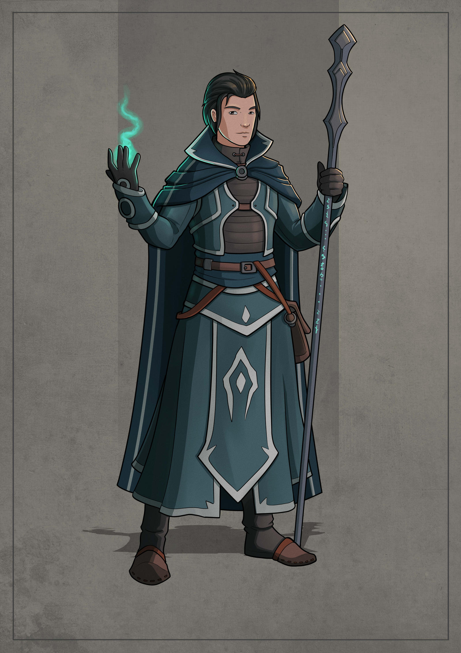 Human Variant Wizard Jace - Human Wizard by SilkyNoire on DeviantArt