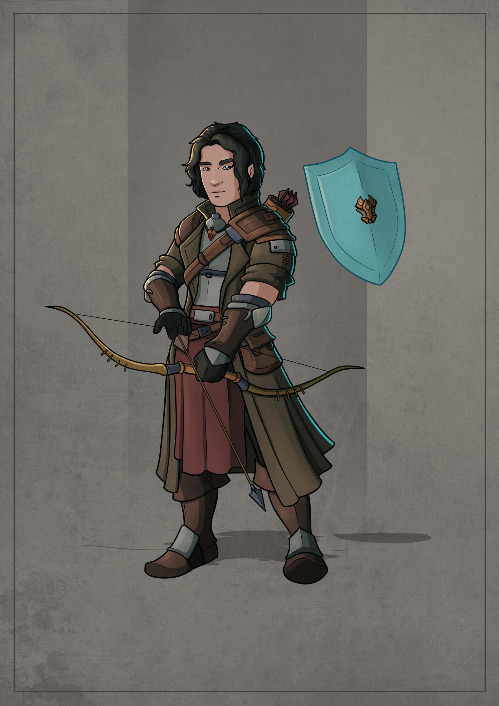 Halfling Ranger by SilkyNoire on DeviantArt