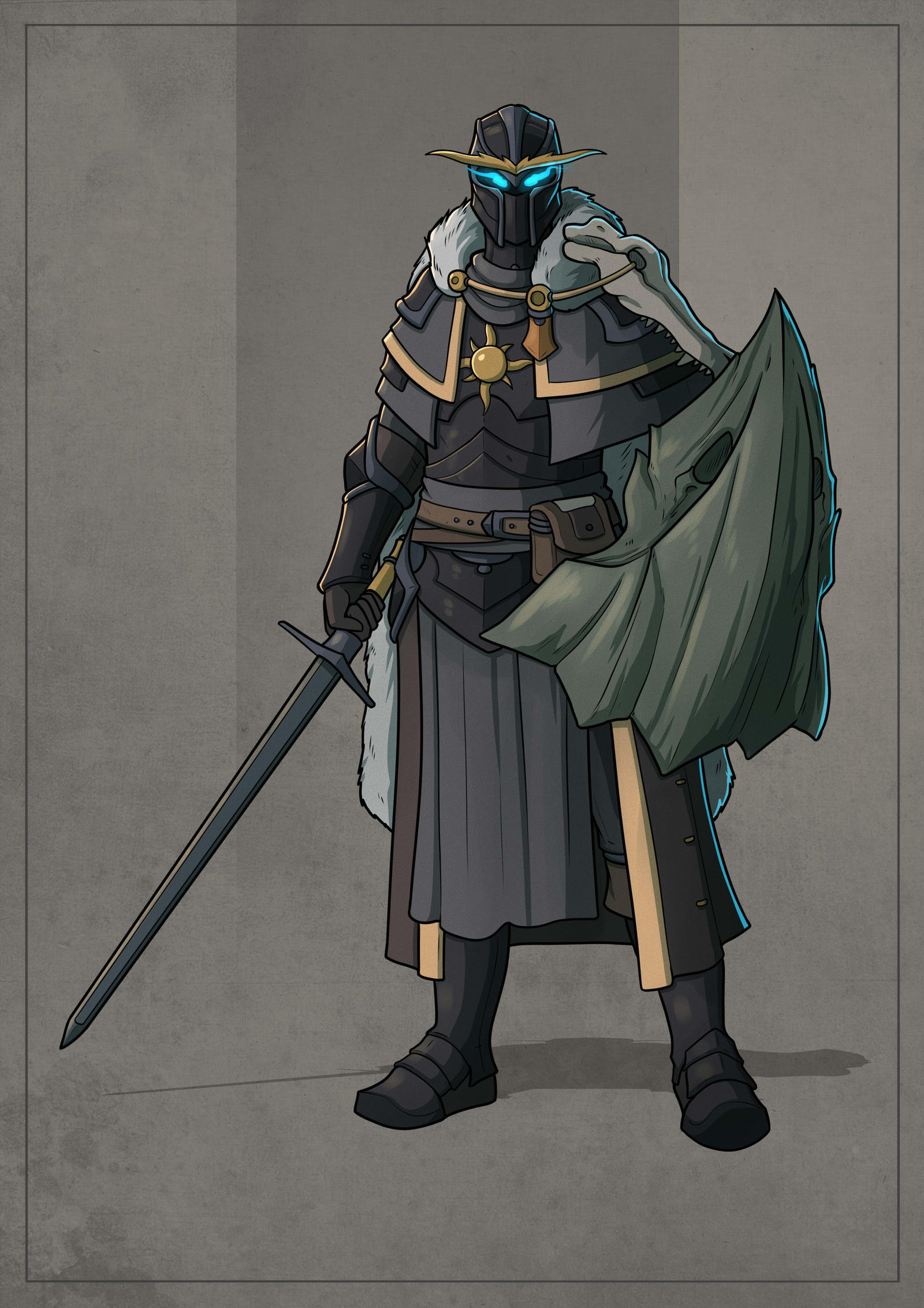 Azumar Dnd Aasimar Fighter by SilkyNoire on DeviantArt