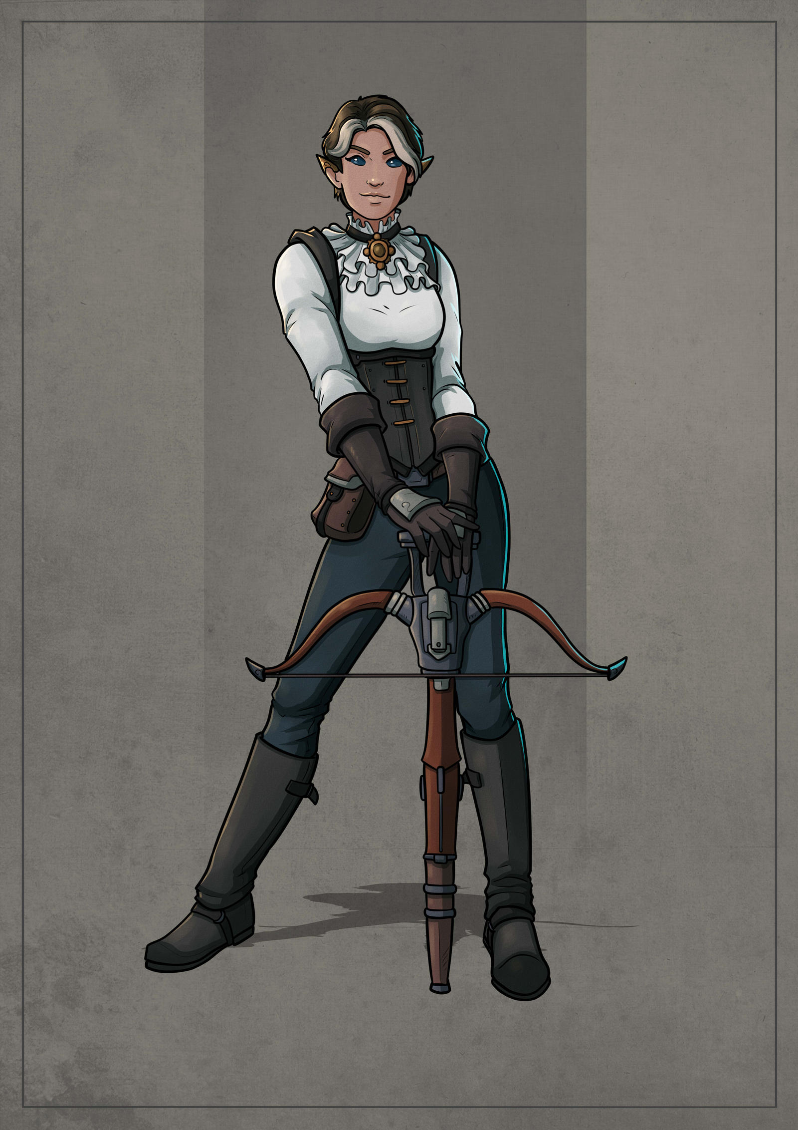 Elf Ranger by SilkyNoire on DeviantArt