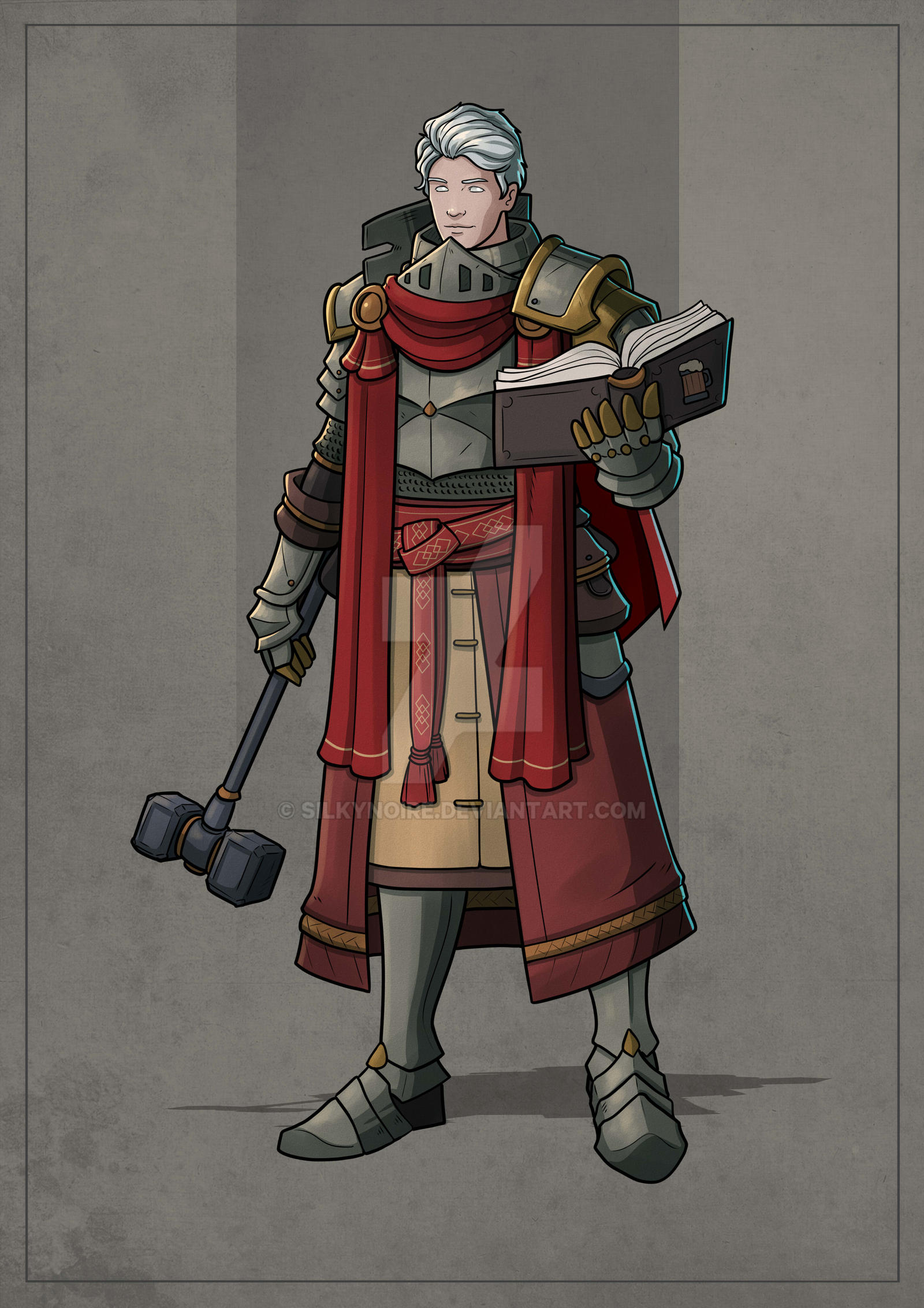 Aasimar Cleric By SilkyNoire On DeviantArt aasimar-cleric-by-silkynoire-on-deviantart