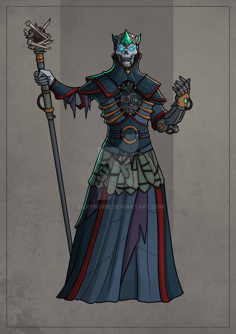Vilgot - Clockwork Archlich by SilkyNoire on DeviantArt