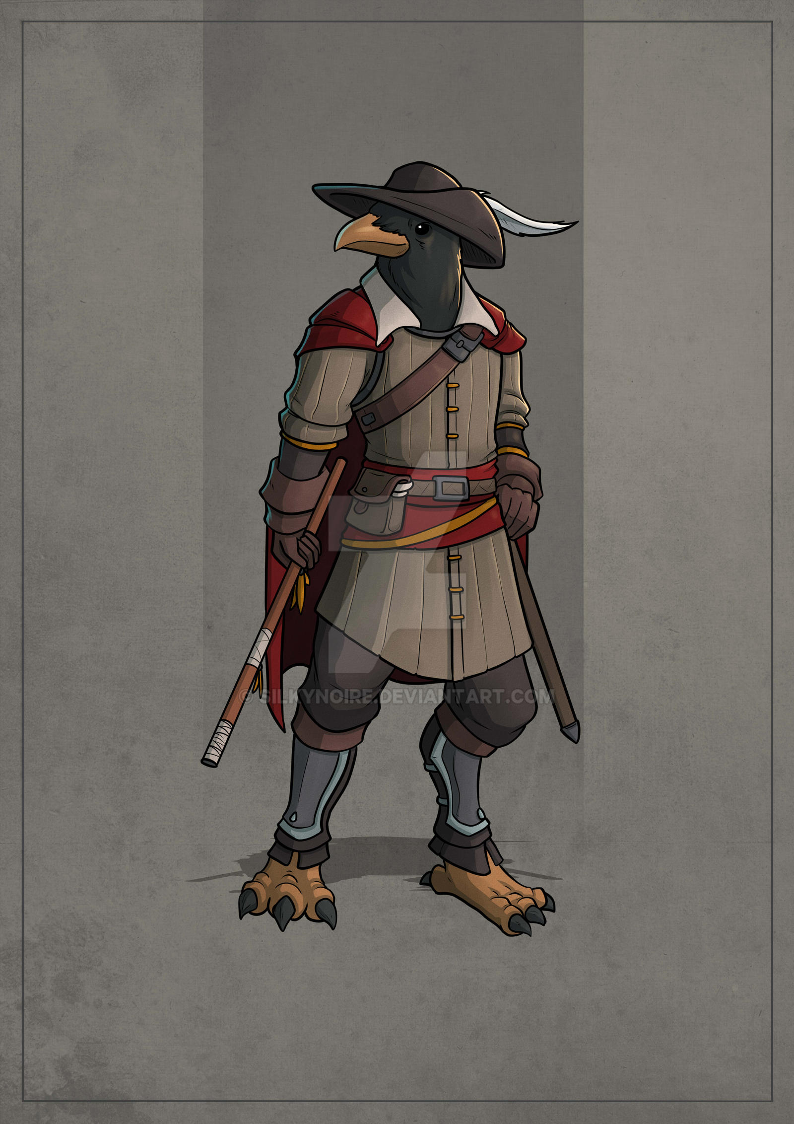Ghurab - Kenku Ranger by SilkyNoire on DeviantArt