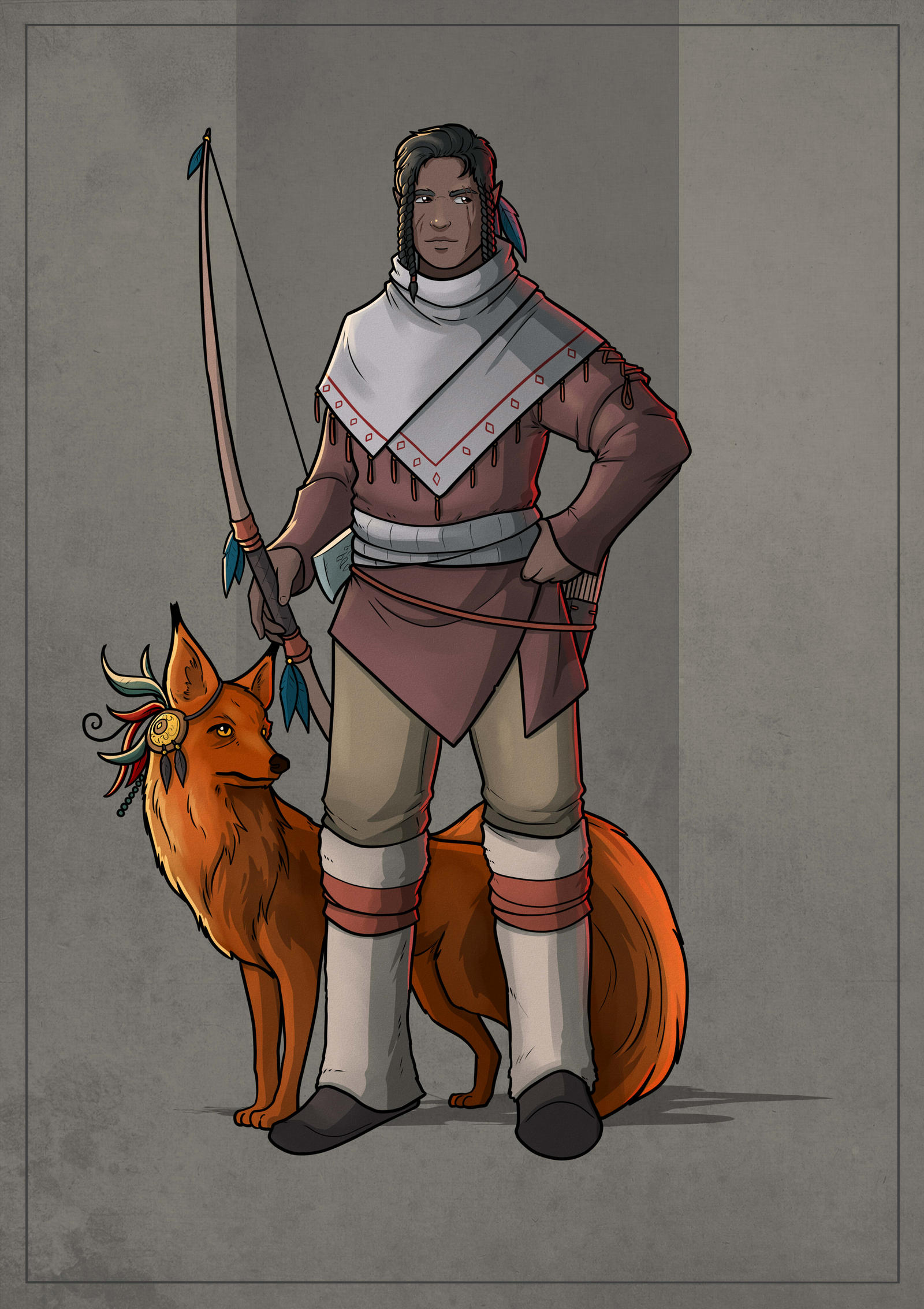 Elf Ranger by SilkyNoire on DeviantArt