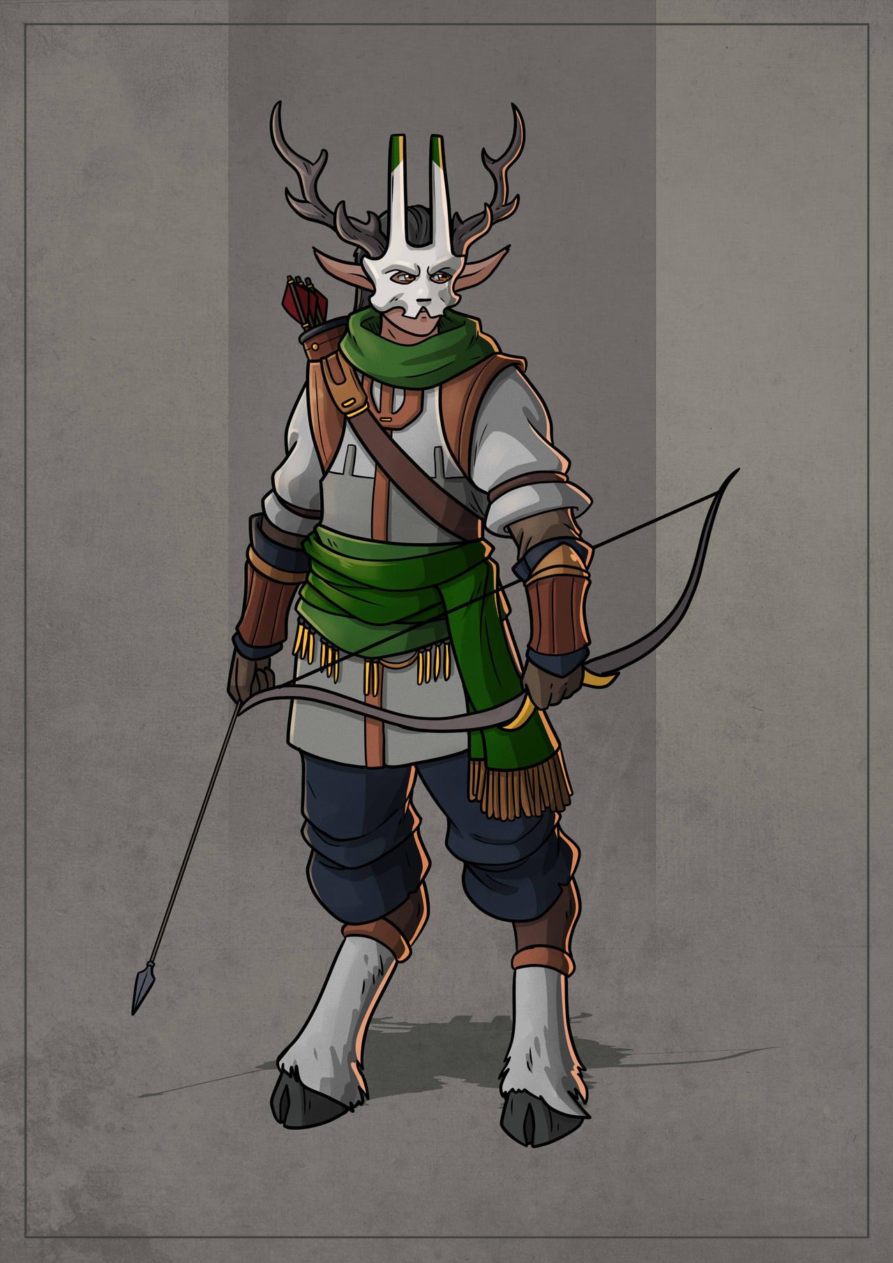 Kynig - Satyr Ranger by SilkyNoire on DeviantArt