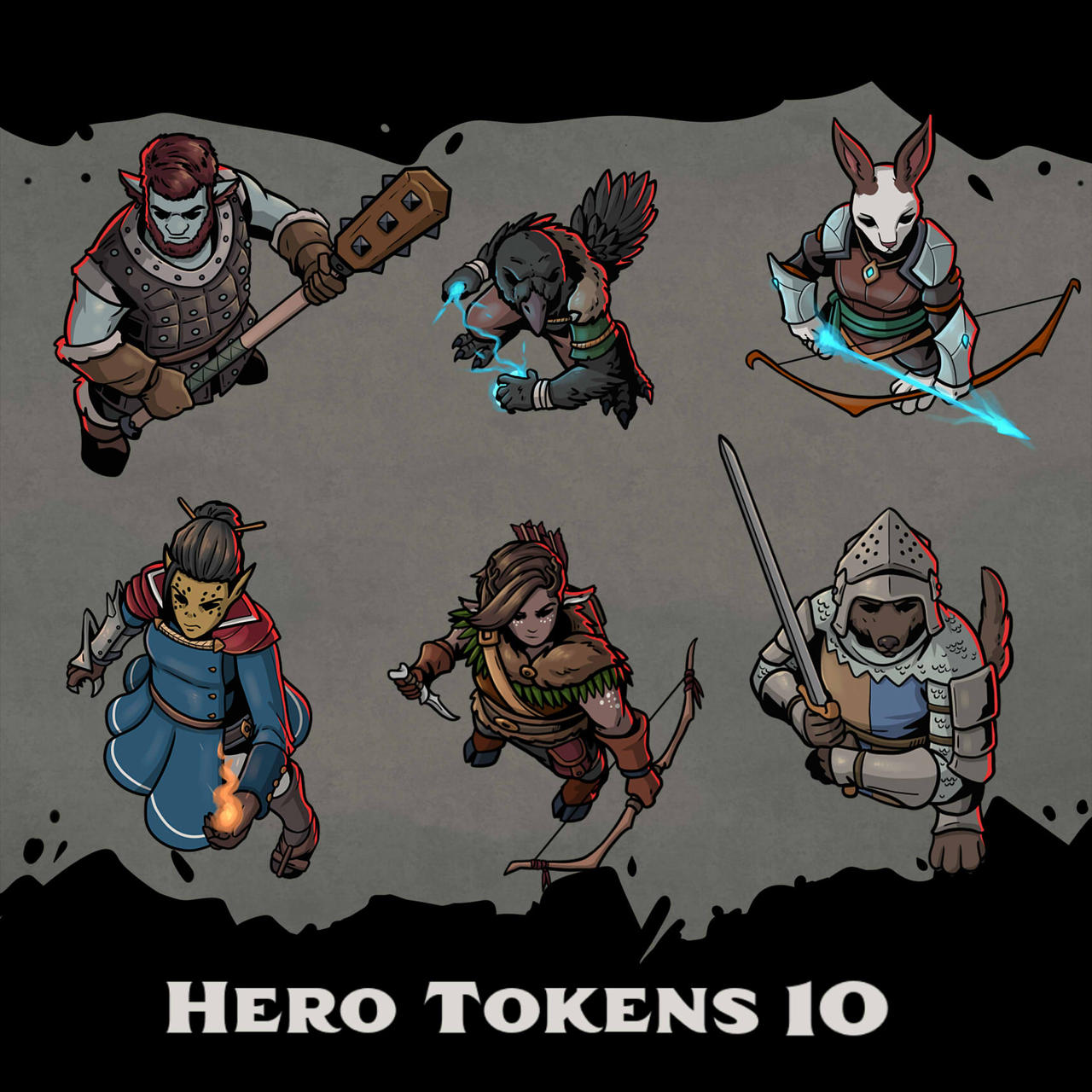 Hero Tokens 10 by SilkyNoire on DeviantArt