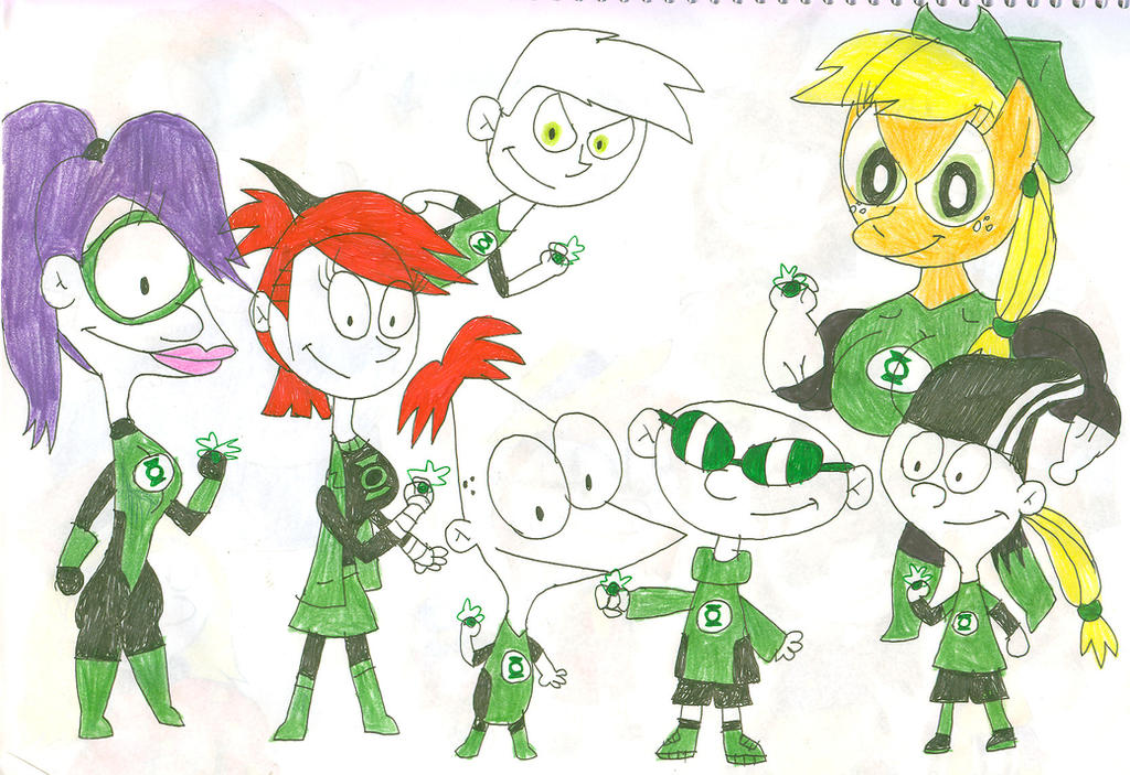 Blish Rrab Toon Lanterns: Green Lantern Corps by FrogwoodProductions on DeviantArt