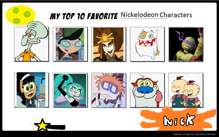 Favorite Nick Characters 01