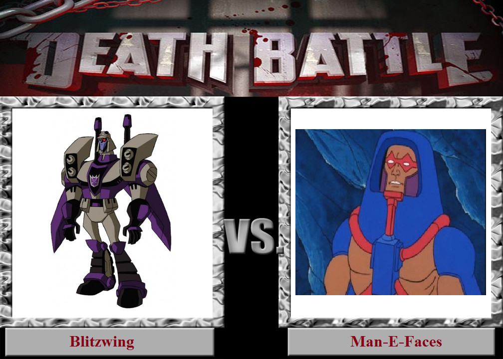 Death Battle: Blitzwing vs Man-E-Faces