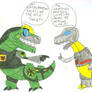 New Grimlock Meets Old Grimlock