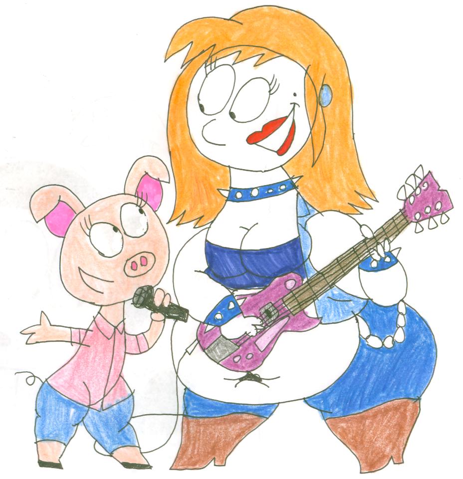 Arlene Jamming with Rosita