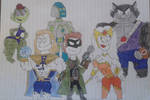 Heroes of Lazer City by FrogwoodProductions