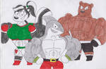 Rodrigo, Irene and Sergei by FrogwoodProductions