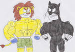Marcos and Wildcat by FrogwoodProductions