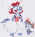 Masha and Nadia by FrogwoodProductions