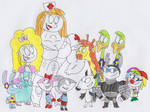 Rafael and Rafaela Meet Frankie and Buddies by FrogwoodProductions