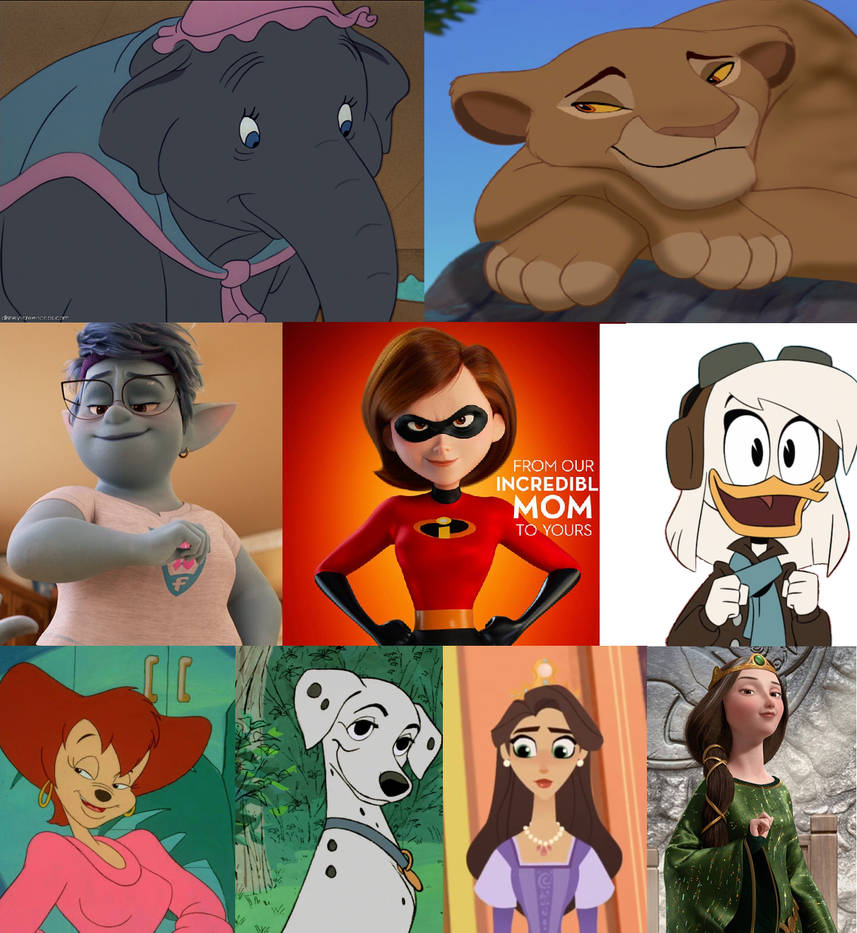 Disney Moms by FrogwoodProductions on DeviantArt